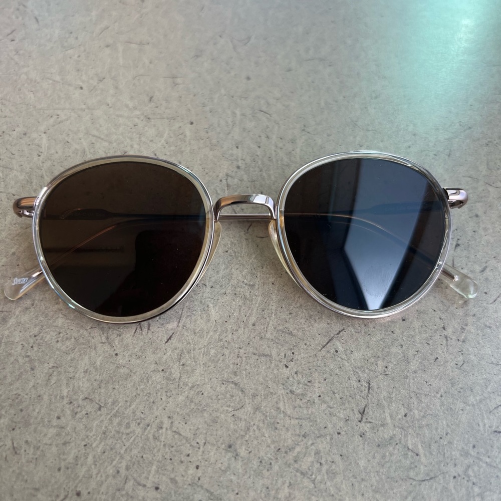 Sunski Baia Champagne Amber Sunglasses BNWT!!!